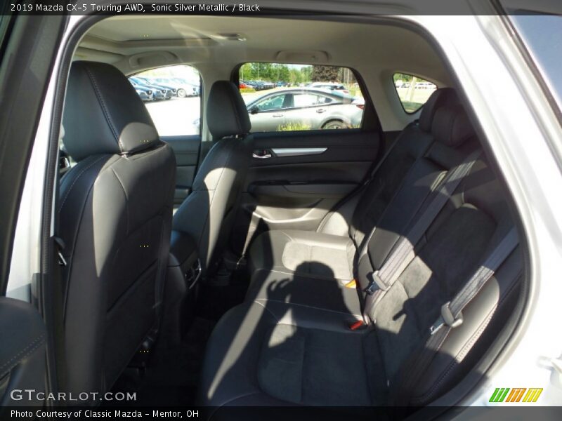 Sonic Silver Metallic / Black 2019 Mazda CX-5 Touring AWD