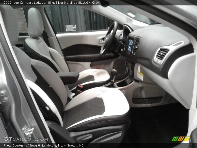 Billet Silver Metallic / Black/Ski Gray 2019 Jeep Compass Latitude