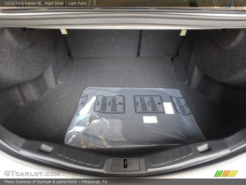 Ingot Silver / Light Putty 2019 Ford Fusion SE