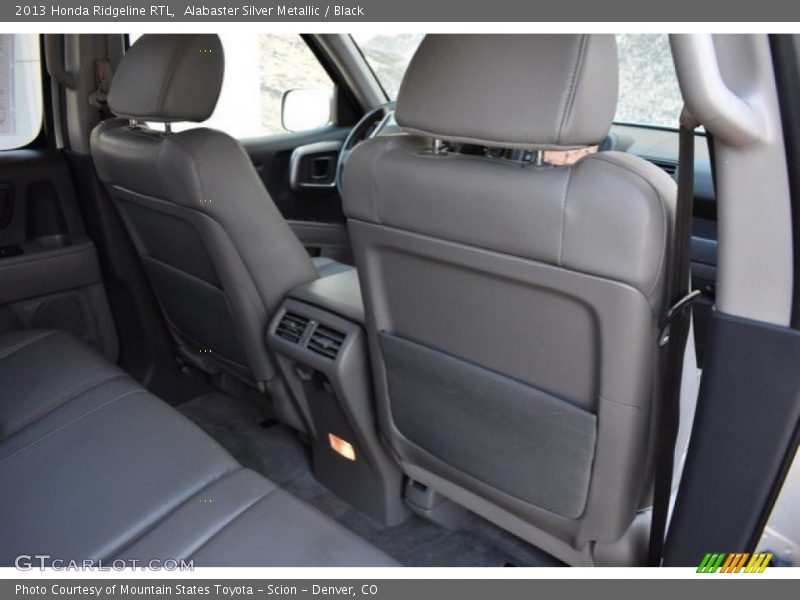 Alabaster Silver Metallic / Black 2013 Honda Ridgeline RTL