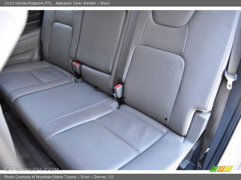 Alabaster Silver Metallic / Black 2013 Honda Ridgeline RTL