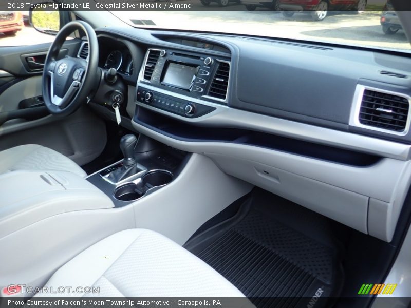 Celestial Silver Metallic / Almond 2018 Toyota Highlander LE