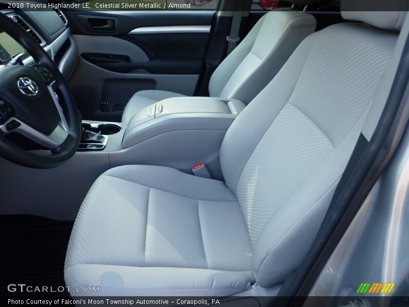 Celestial Silver Metallic / Almond 2018 Toyota Highlander LE