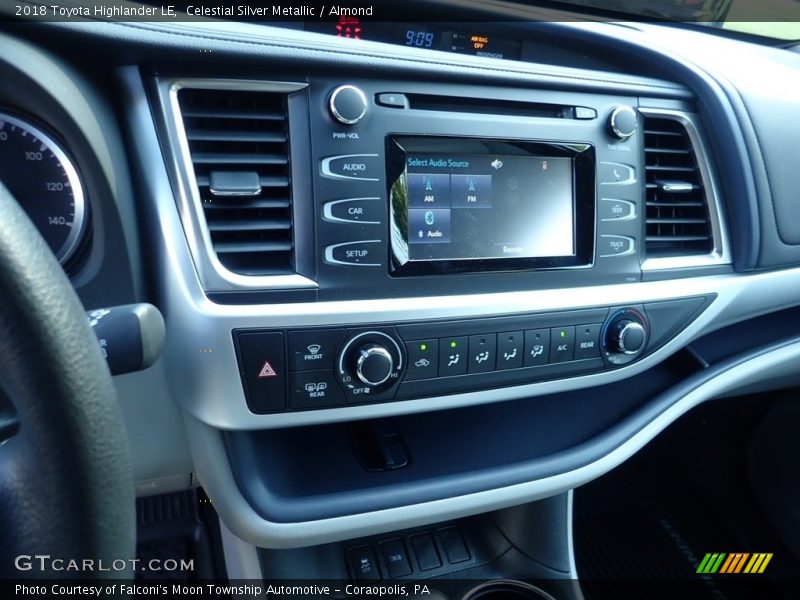 Celestial Silver Metallic / Almond 2018 Toyota Highlander LE