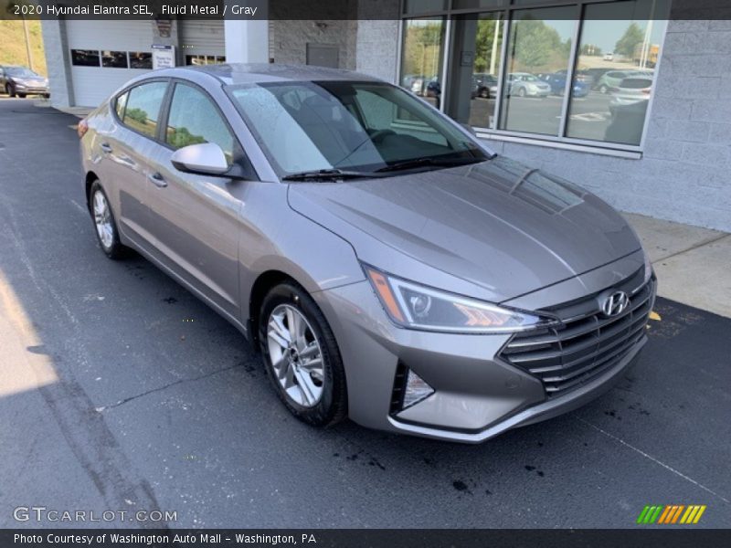 Fluid Metal / Gray 2020 Hyundai Elantra SEL