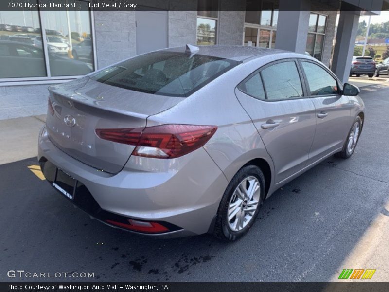 Fluid Metal / Gray 2020 Hyundai Elantra SEL