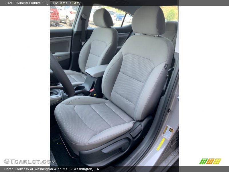 Fluid Metal / Gray 2020 Hyundai Elantra SEL