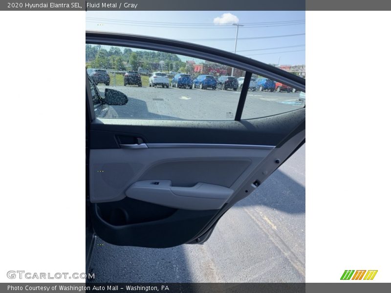 Fluid Metal / Gray 2020 Hyundai Elantra SEL