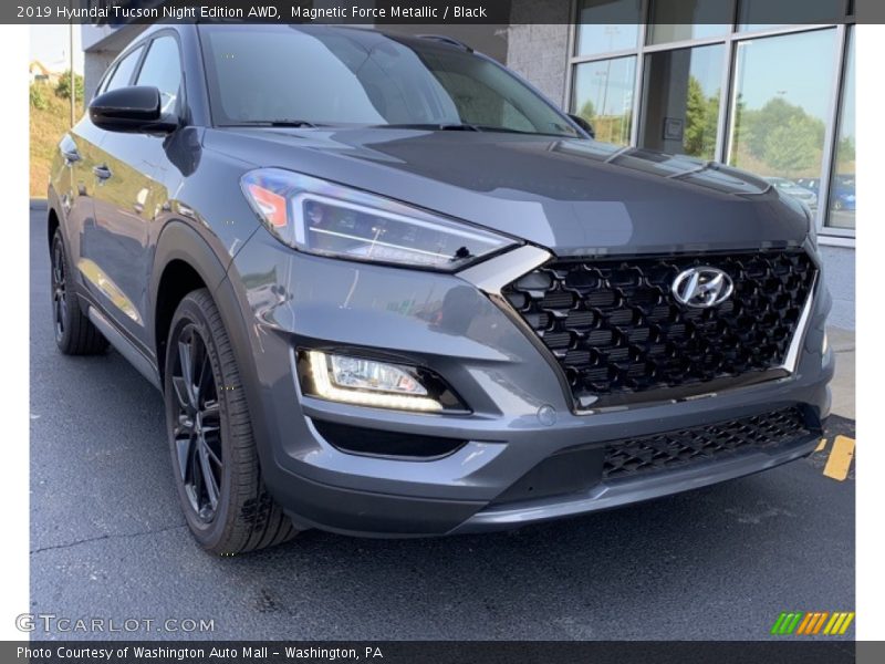 Magnetic Force Metallic / Black 2019 Hyundai Tucson Night Edition AWD