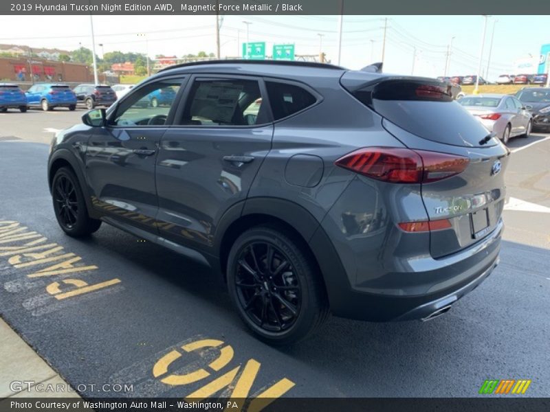 Magnetic Force Metallic / Black 2019 Hyundai Tucson Night Edition AWD