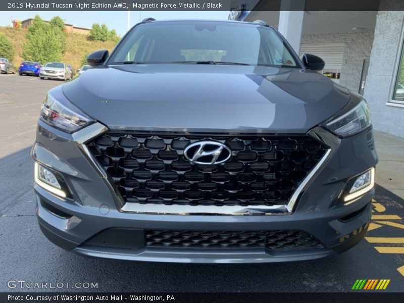 Magnetic Force Metallic / Black 2019 Hyundai Tucson Night Edition AWD