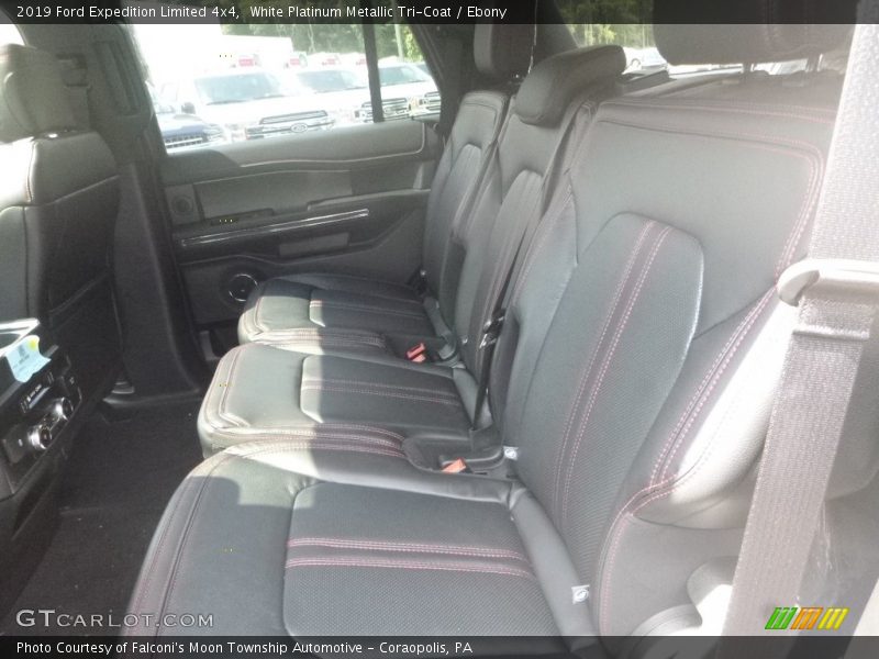 White Platinum Metallic Tri-Coat / Ebony 2019 Ford Expedition Limited 4x4