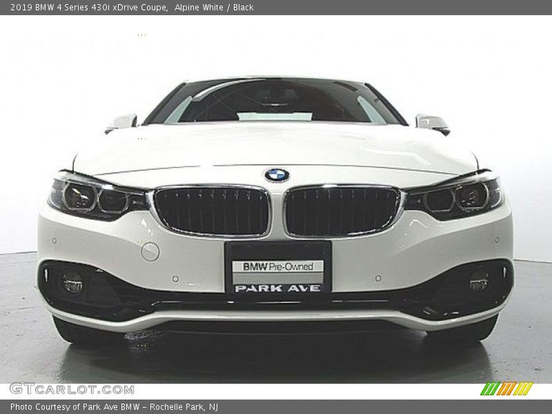 Alpine White / Black 2019 BMW 4 Series 430i xDrive Coupe