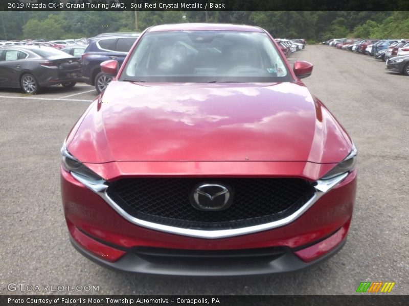 Soul Red Crystal Metallic / Black 2019 Mazda CX-5 Grand Touring AWD