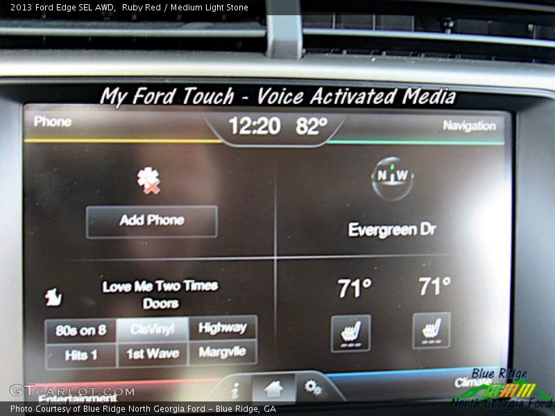 Ruby Red / Medium Light Stone 2013 Ford Edge SEL AWD