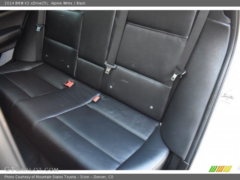 Alpine White / Black 2014 BMW X3 xDrive35i