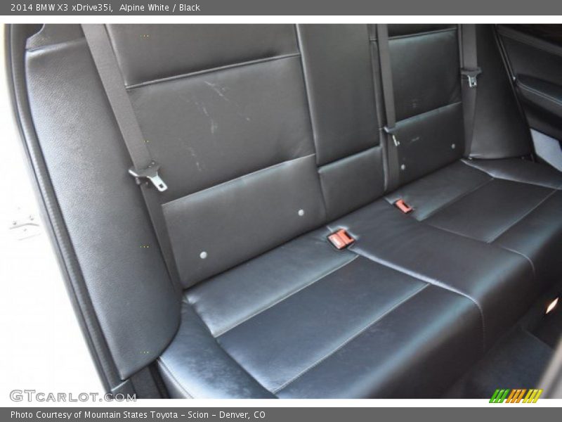 Alpine White / Black 2014 BMW X3 xDrive35i
