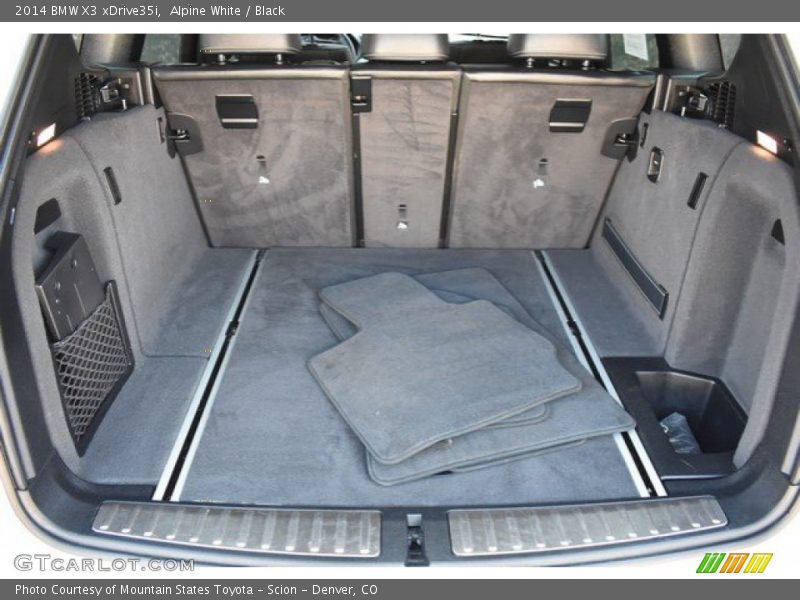 Alpine White / Black 2014 BMW X3 xDrive35i