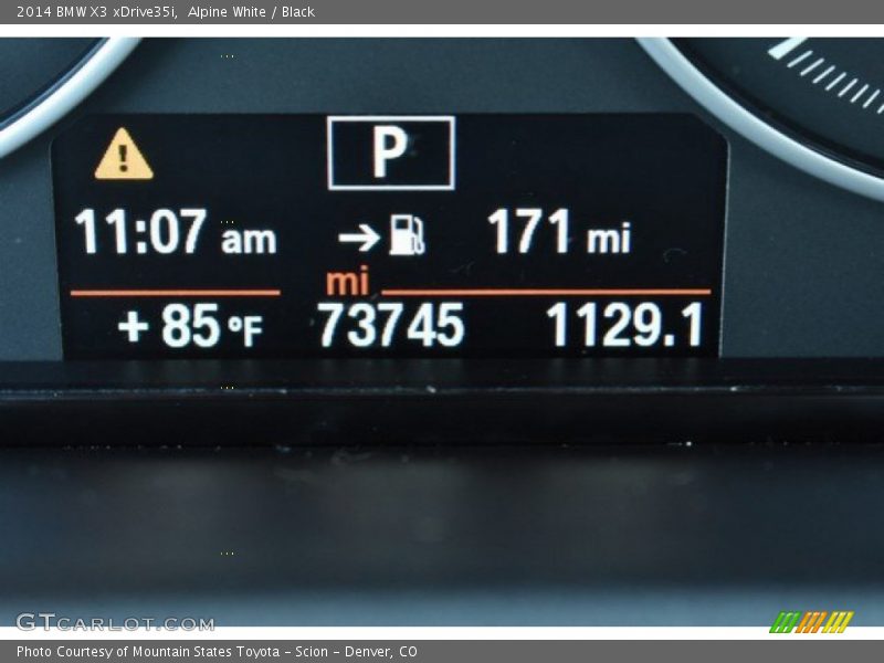 Alpine White / Black 2014 BMW X3 xDrive35i