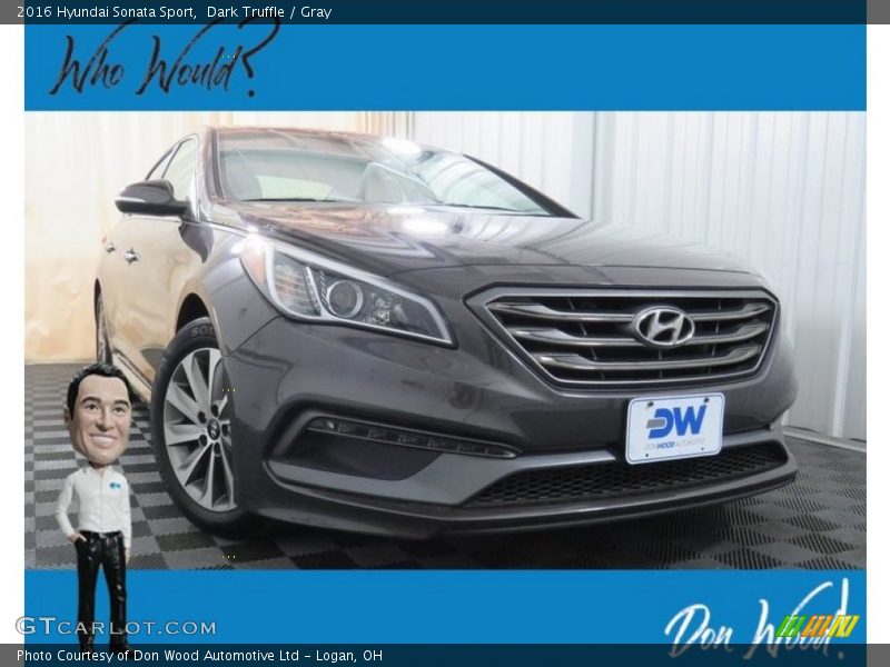 Dark Truffle / Gray 2016 Hyundai Sonata Sport