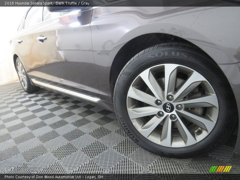 Dark Truffle / Gray 2016 Hyundai Sonata Sport