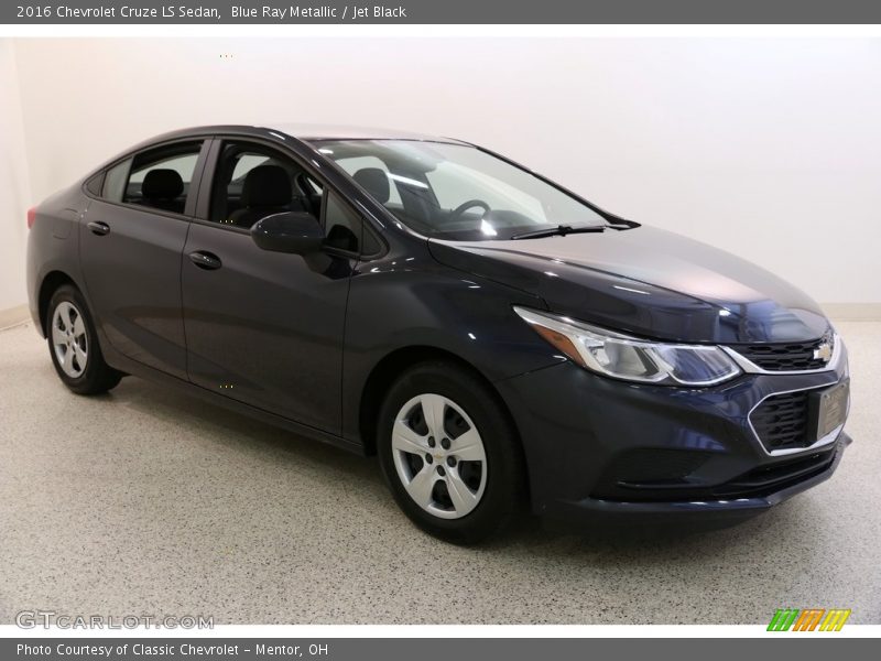 Blue Ray Metallic / Jet Black 2016 Chevrolet Cruze LS Sedan