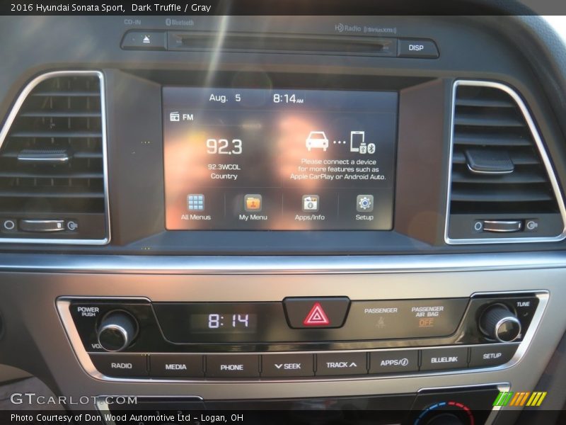 Dark Truffle / Gray 2016 Hyundai Sonata Sport