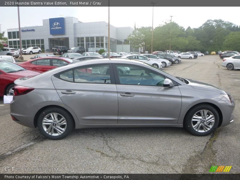 Fluid Metal / Gray 2020 Hyundai Elantra Value Edition