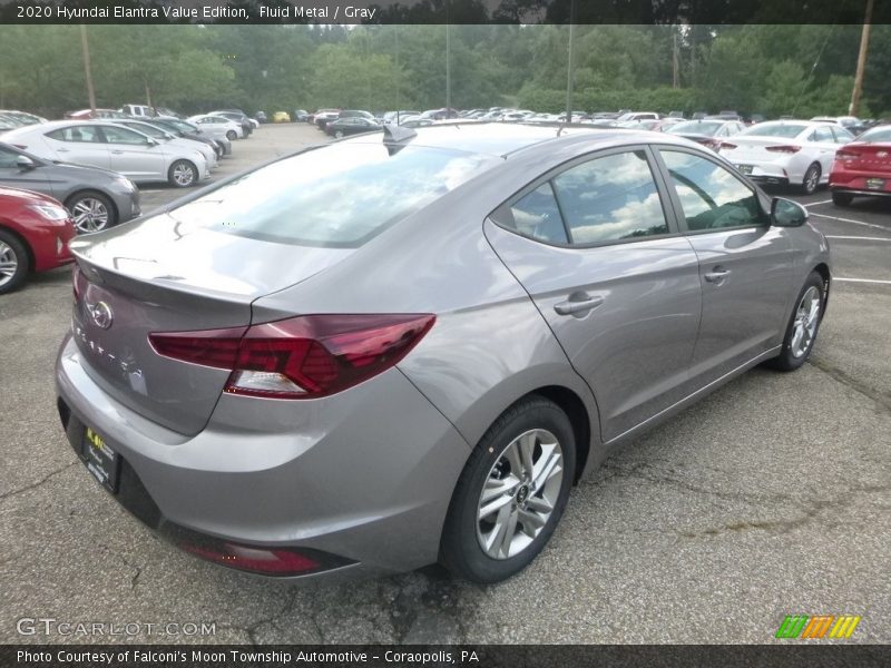 Fluid Metal / Gray 2020 Hyundai Elantra Value Edition
