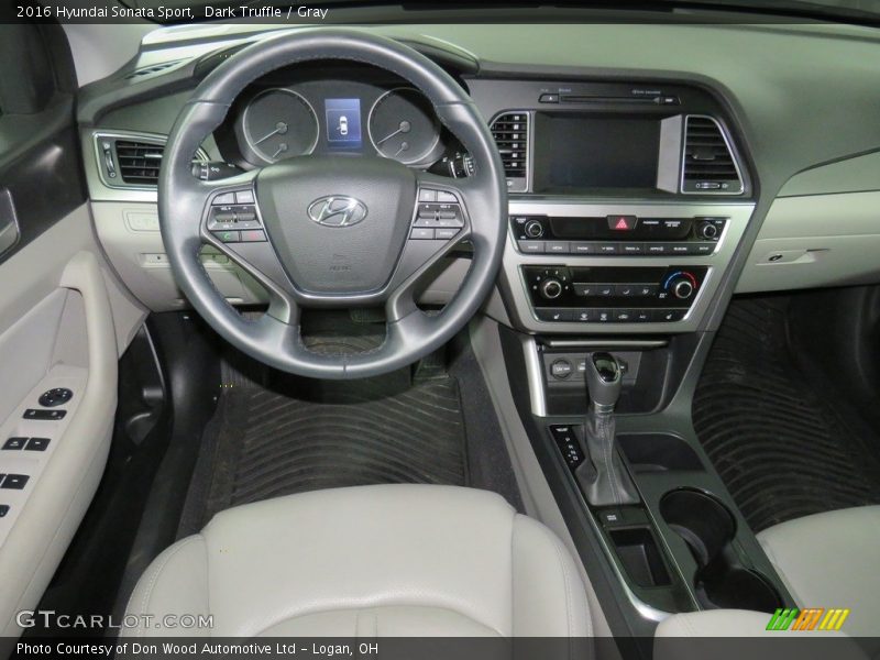 Dark Truffle / Gray 2016 Hyundai Sonata Sport