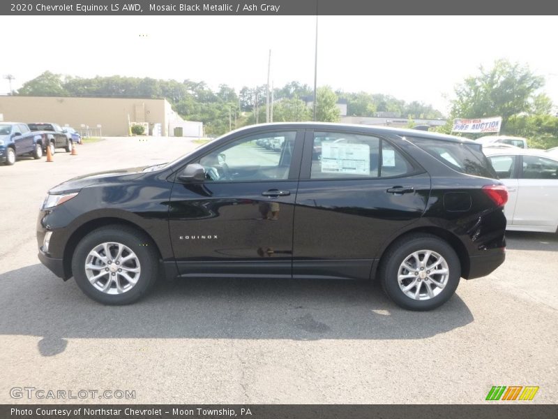 Mosaic Black Metallic / Ash Gray 2020 Chevrolet Equinox LS AWD