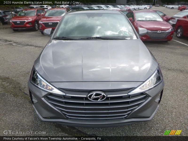 Fluid Metal / Gray 2020 Hyundai Elantra Value Edition