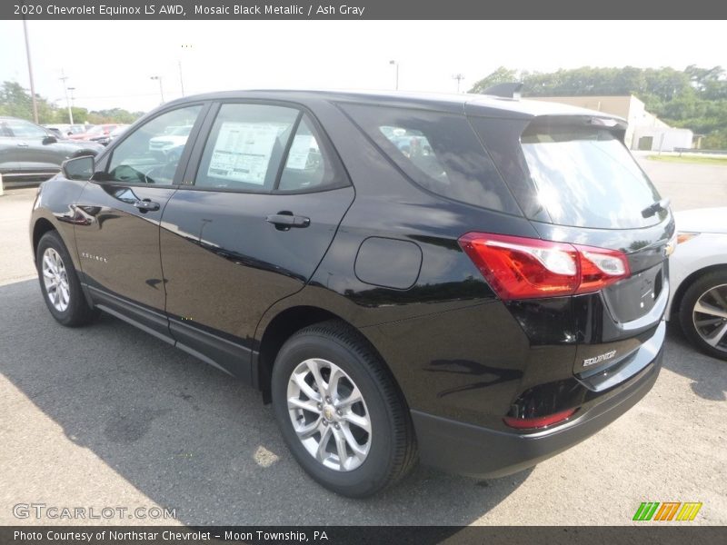 Mosaic Black Metallic / Ash Gray 2020 Chevrolet Equinox LS AWD