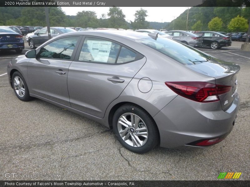 Fluid Metal / Gray 2020 Hyundai Elantra Value Edition