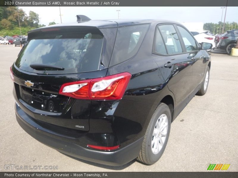 Mosaic Black Metallic / Ash Gray 2020 Chevrolet Equinox LS AWD
