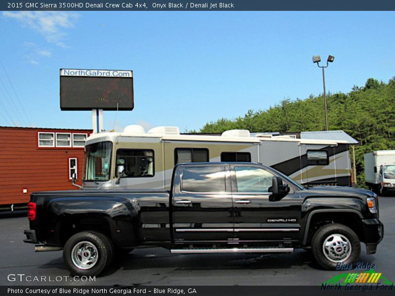 Onyx Black / Denali Jet Black 2015 GMC Sierra 3500HD Denali Crew Cab 4x4