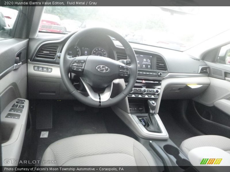 Fluid Metal / Gray 2020 Hyundai Elantra Value Edition