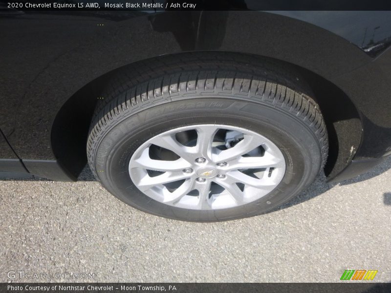Mosaic Black Metallic / Ash Gray 2020 Chevrolet Equinox LS AWD