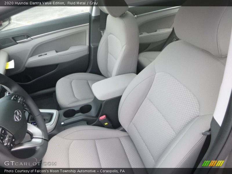 Fluid Metal / Gray 2020 Hyundai Elantra Value Edition