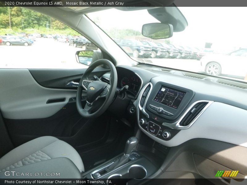 Mosaic Black Metallic / Ash Gray 2020 Chevrolet Equinox LS AWD