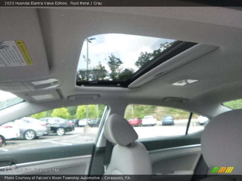 Fluid Metal / Gray 2020 Hyundai Elantra Value Edition