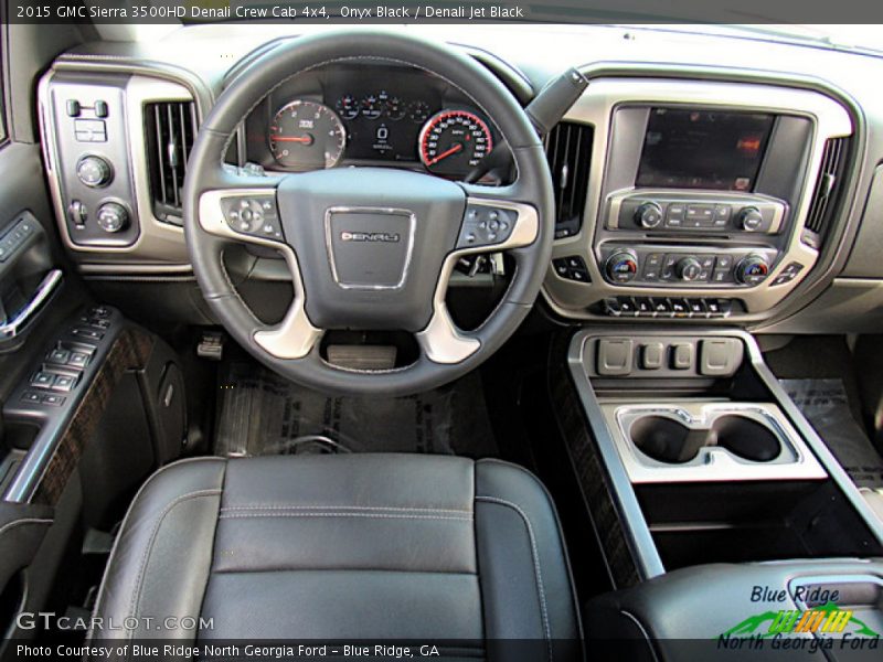 Onyx Black / Denali Jet Black 2015 GMC Sierra 3500HD Denali Crew Cab 4x4