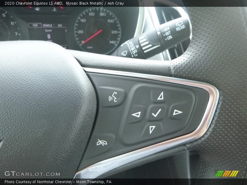 Mosaic Black Metallic / Ash Gray 2020 Chevrolet Equinox LS AWD