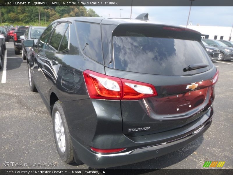 Nightfall Gray Metallic / Jet Black 2020 Chevrolet Equinox LT AWD