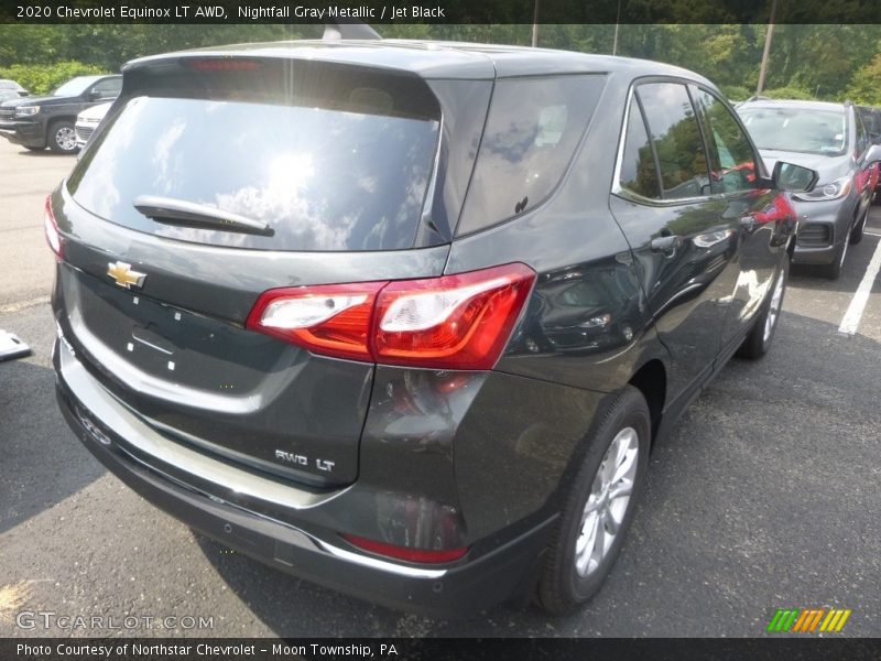 Nightfall Gray Metallic / Jet Black 2020 Chevrolet Equinox LT AWD