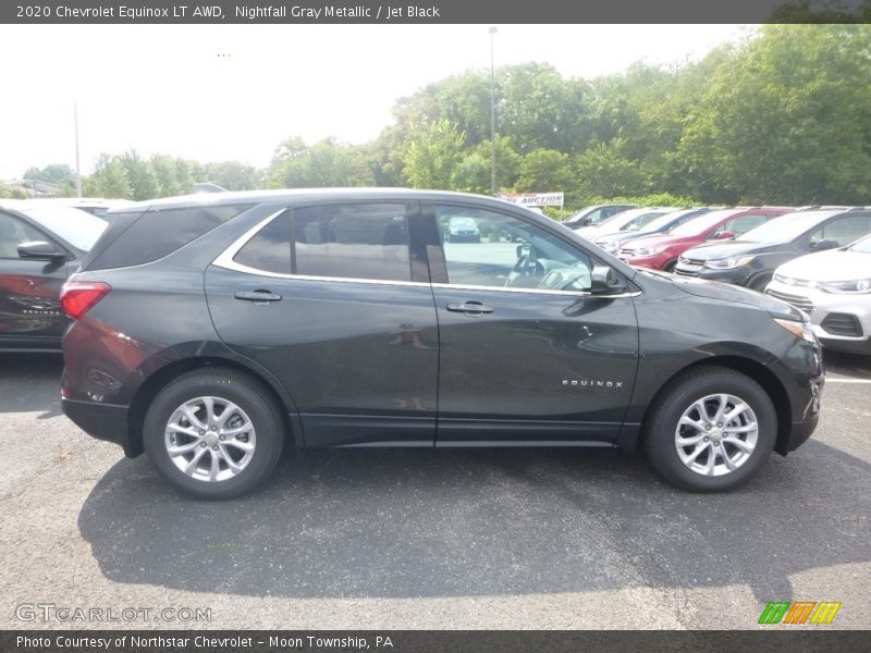 Nightfall Gray Metallic / Jet Black 2020 Chevrolet Equinox LT AWD