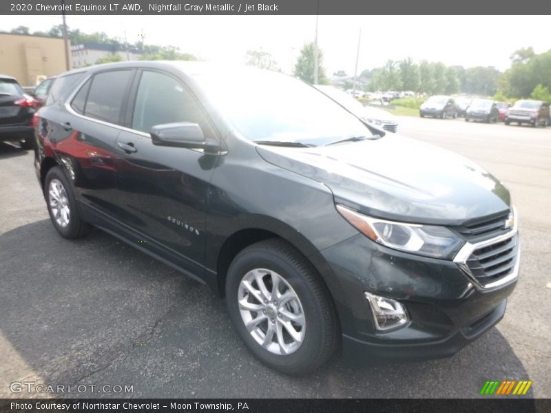 Nightfall Gray Metallic / Jet Black 2020 Chevrolet Equinox LT AWD