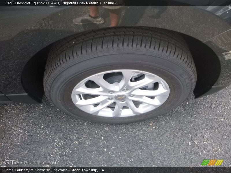 Nightfall Gray Metallic / Jet Black 2020 Chevrolet Equinox LT AWD