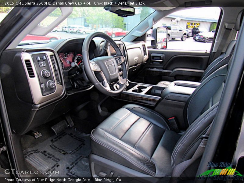Onyx Black / Denali Jet Black 2015 GMC Sierra 3500HD Denali Crew Cab 4x4
