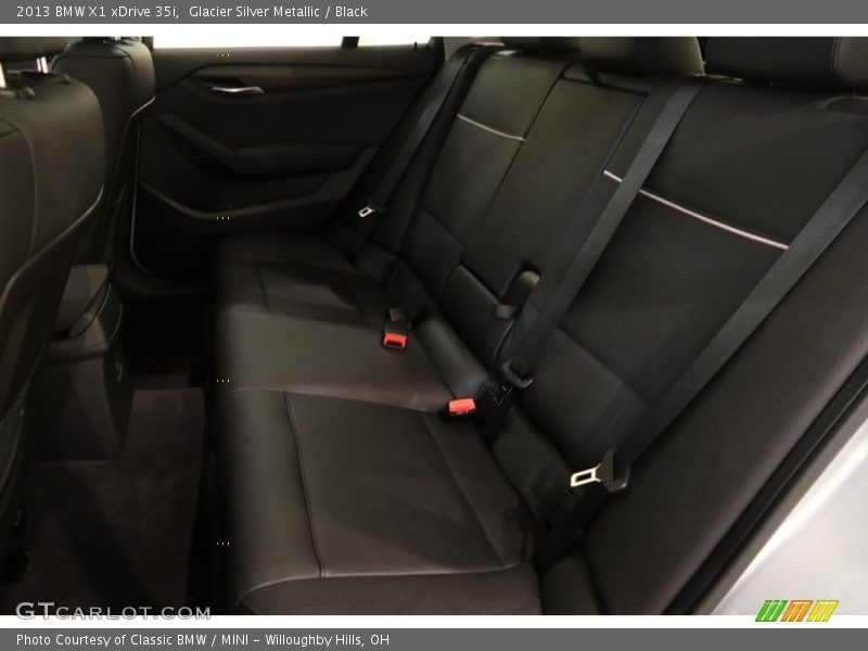 Glacier Silver Metallic / Black 2013 BMW X1 xDrive 35i